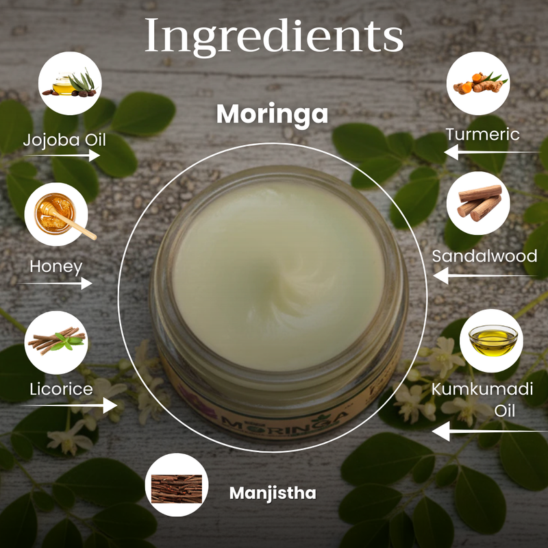 Moringa Herbal Face Brightening Cream