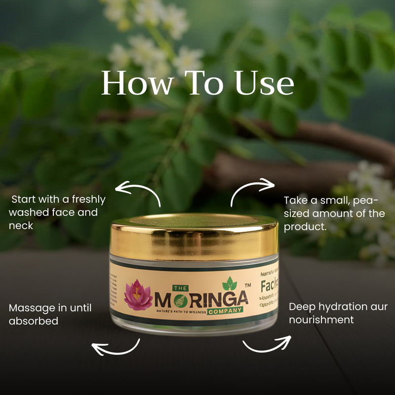 Moringa Herbal Face Brightening Cream