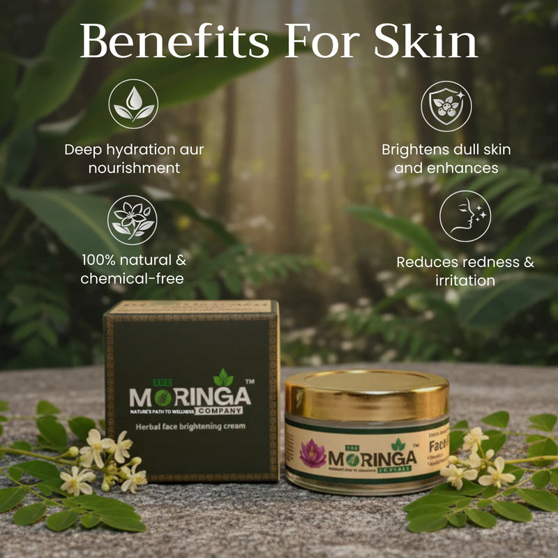 Moringa Herbal Face Brightening Cream